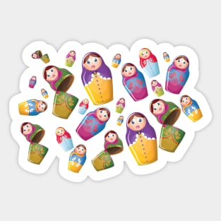 Russian Dolls Sticker